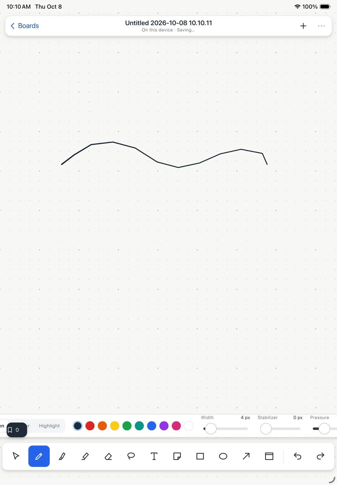 Apple Pencil en iPad